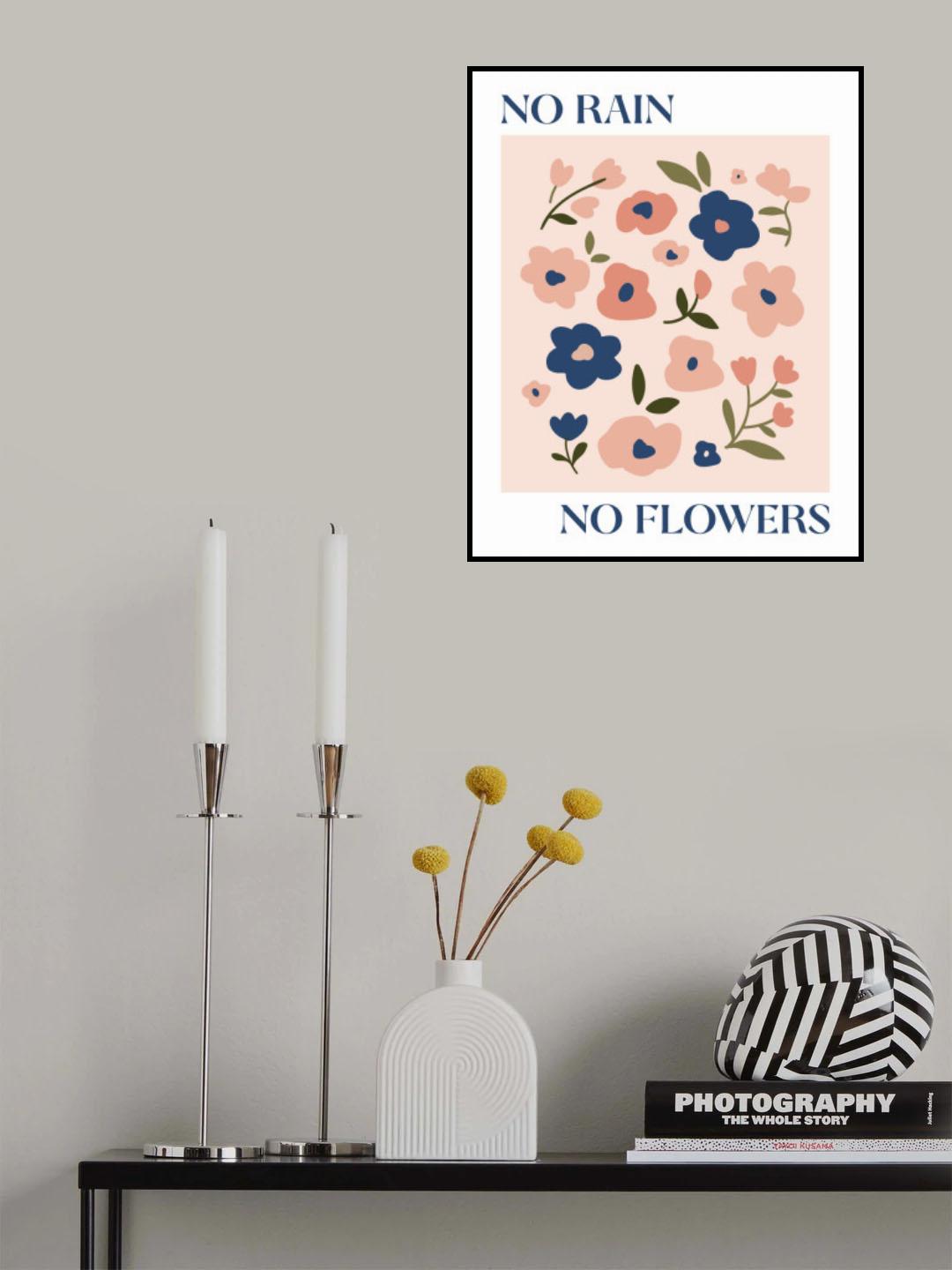 Flowers No2 Poster och Canvastavla