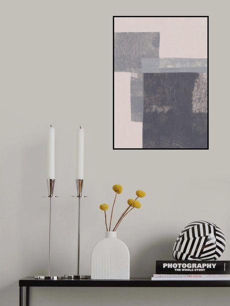 Gray Blocks #2 Poster och Canvastavla