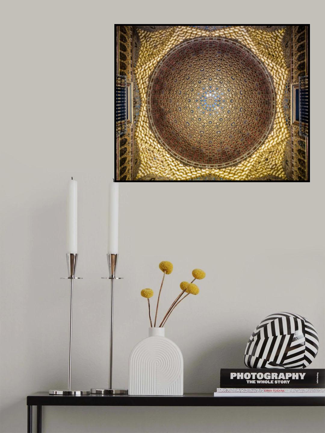 Alcazar dome Poster och Canvastavla