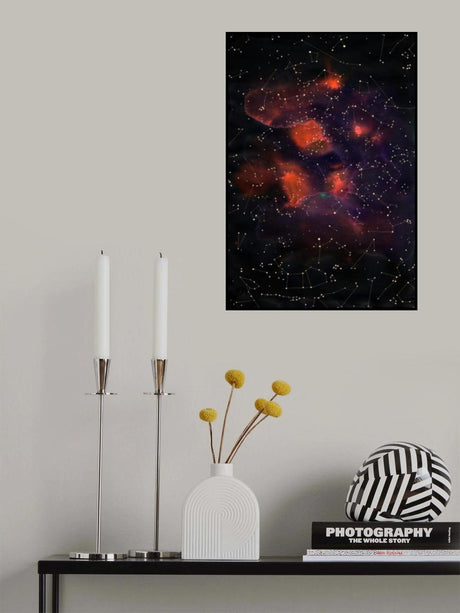 Le Cosmos Poster och Canvastavla