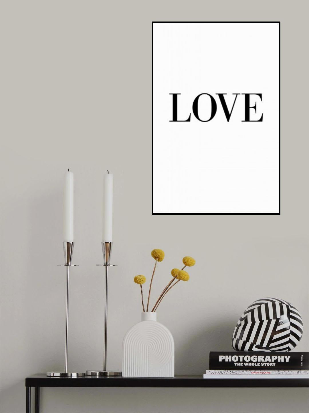 Love Poster och Canvastavla