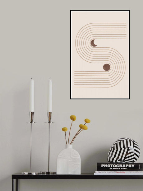 Boho Arch Poster och Canvastavla