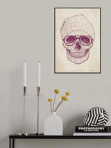 Cool Skull Poster och Canvastavla