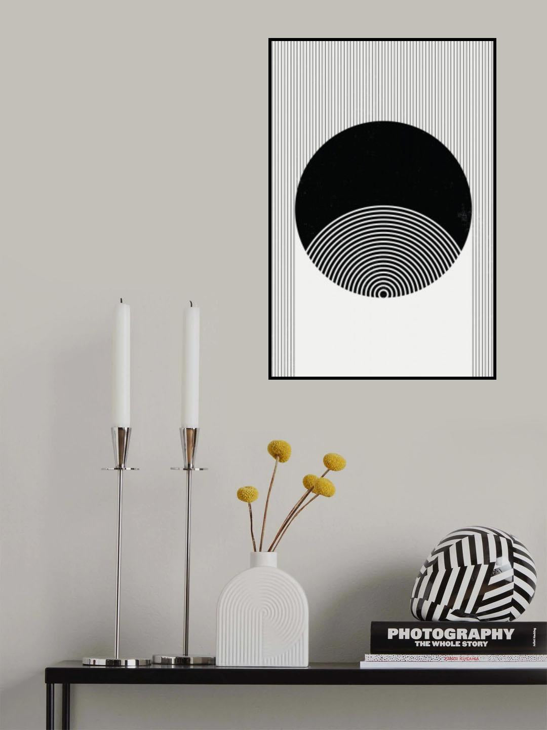 Minimal Geometric #3 Poster och Canvastavla