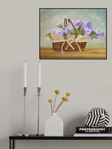 Basket of Lilacs Poster och Canvastavla