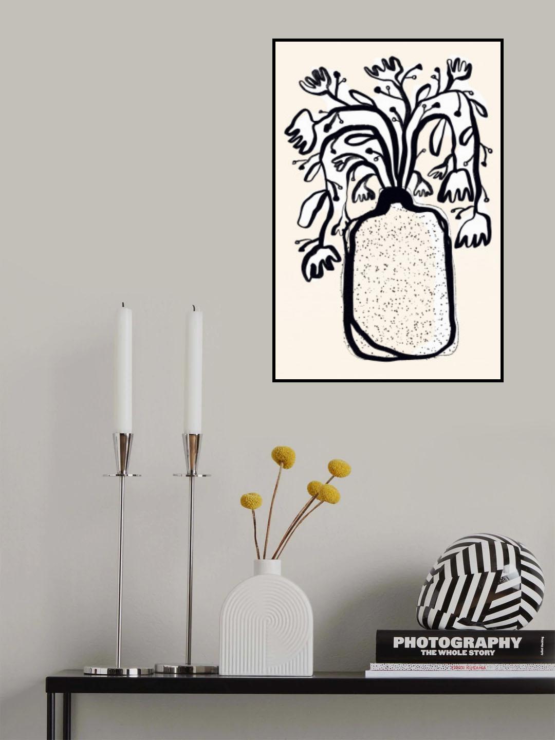 Lovelyflowerbouquet(Pale Version) Poster och Canvastavla