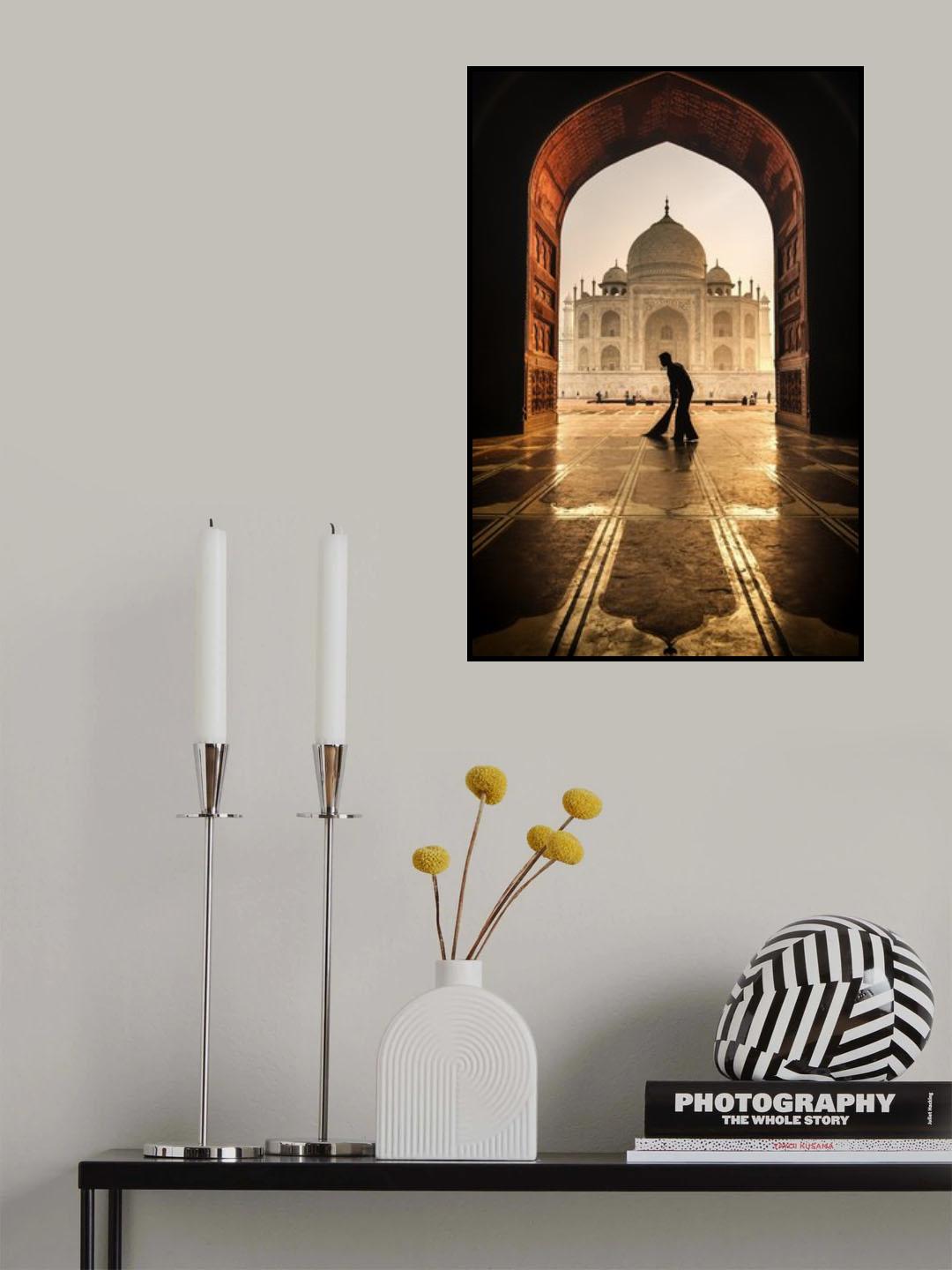 taj mahal cleaner Poster och Canvastavla