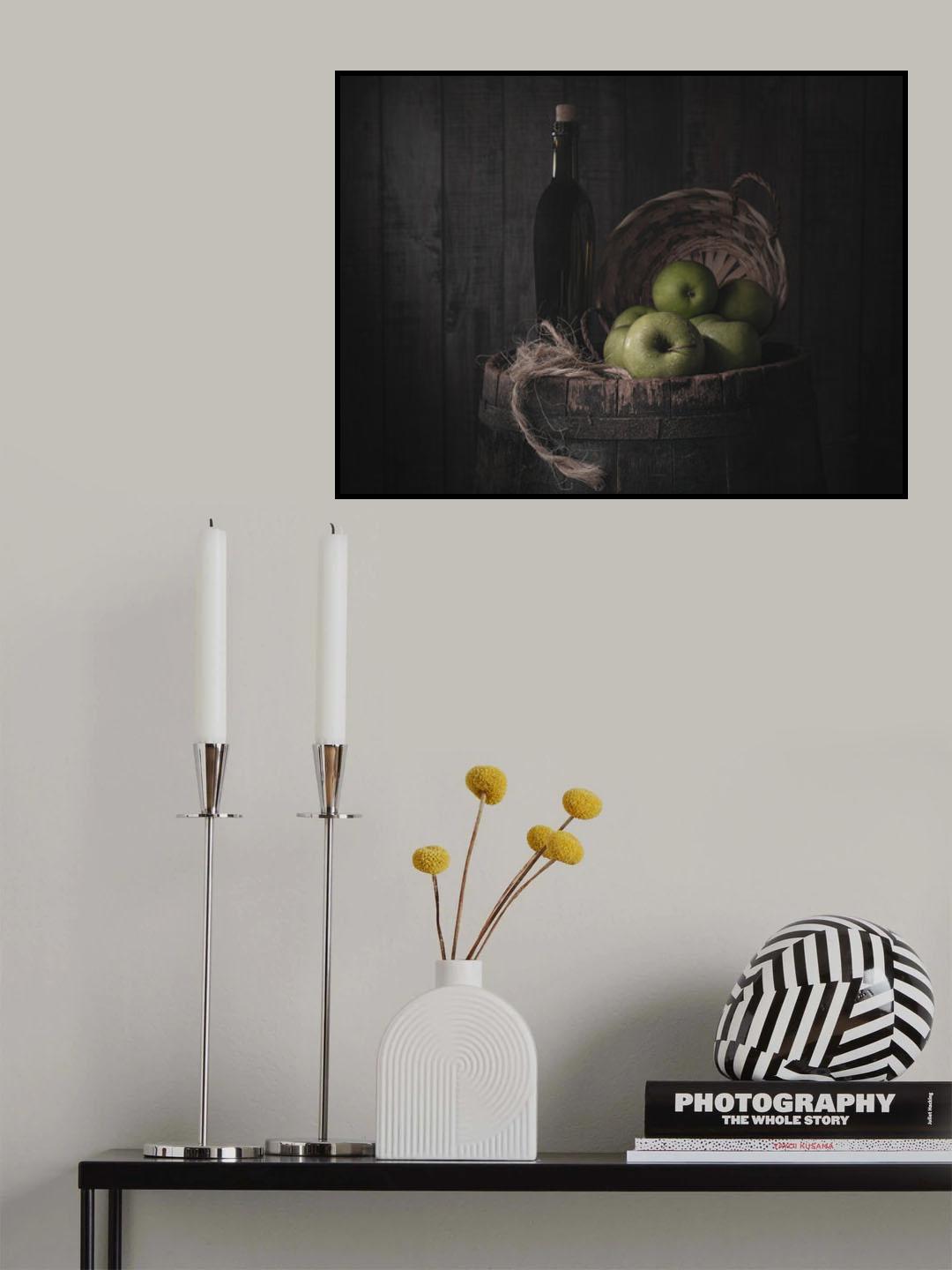 Fresh apples Poster och Canvastavla