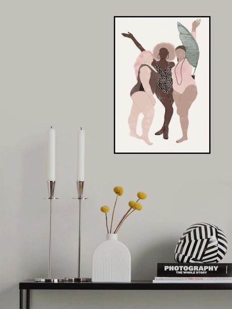 FEMME SAFARI nr 5 Poster och Canvastavla