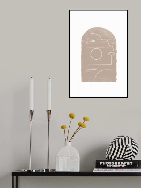 Soft Composition No6. Poster och Canvastavla