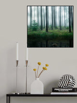 Lake in forest Poster och Canvastavla