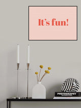 It's Fun! Poster och Canvastavla