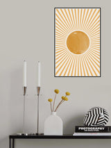 Boho Sun Poster och Canvastavla