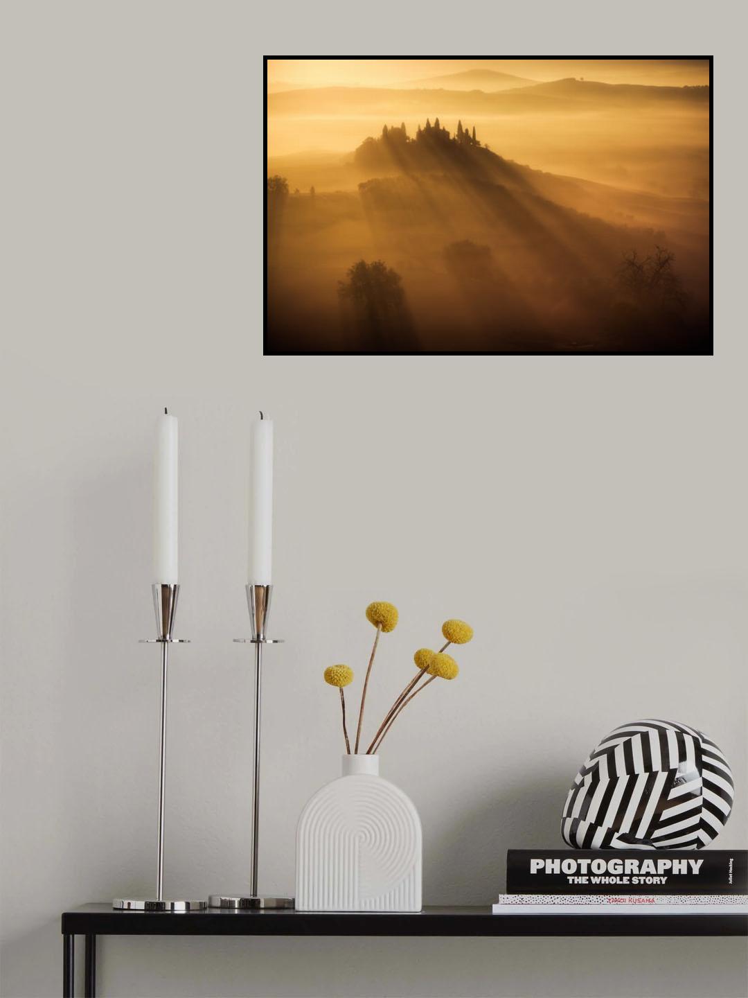 Tuscany sunlight Poster och Canvastavla