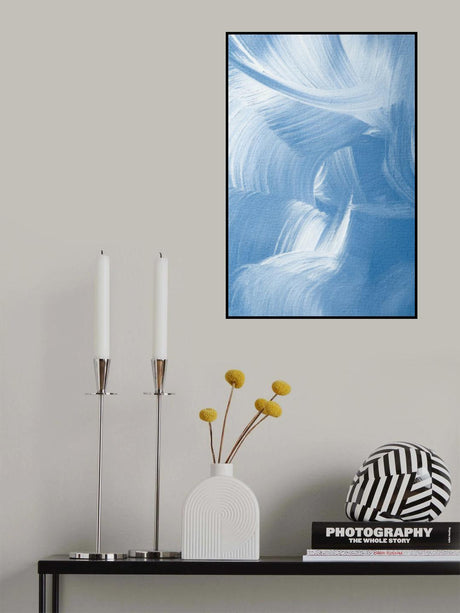 Acrylic Waves No 1 Poster och Canvastavla