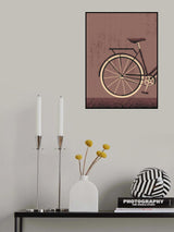 Vintage Bike Poster och Canvastavla