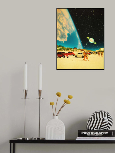 Galaxy Beach Poster och Canvastavla