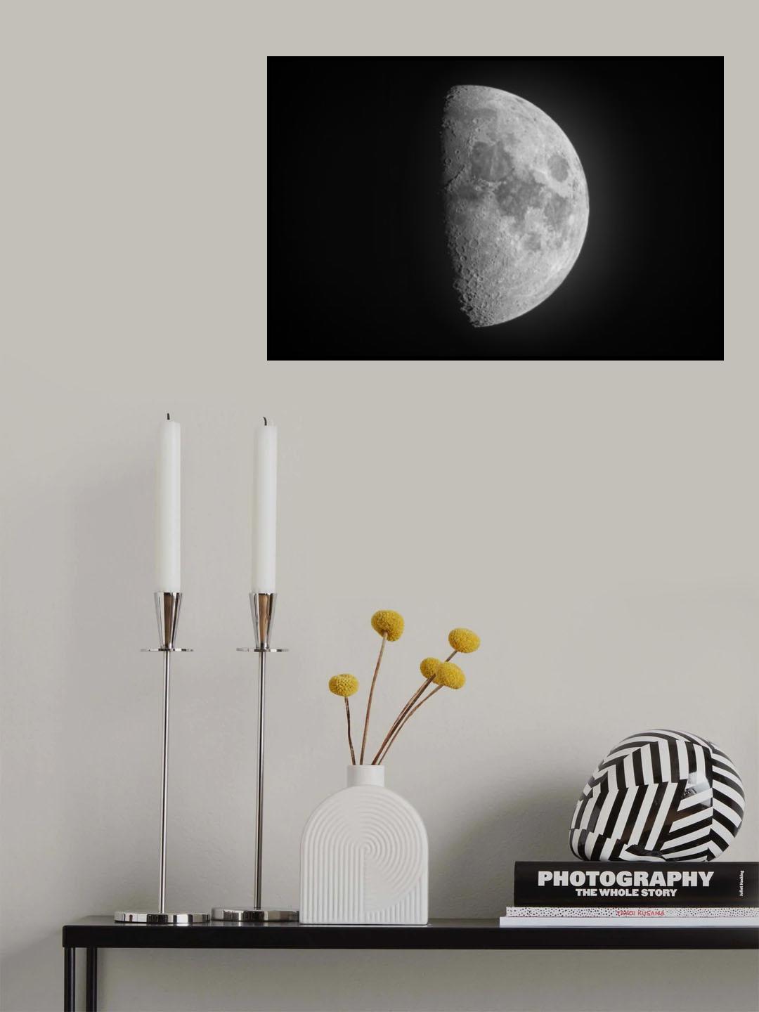 Luna Poster och Canvastavla