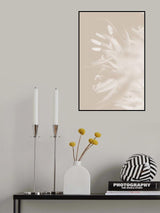 Flower Beige_1 Poster och Canvastavla