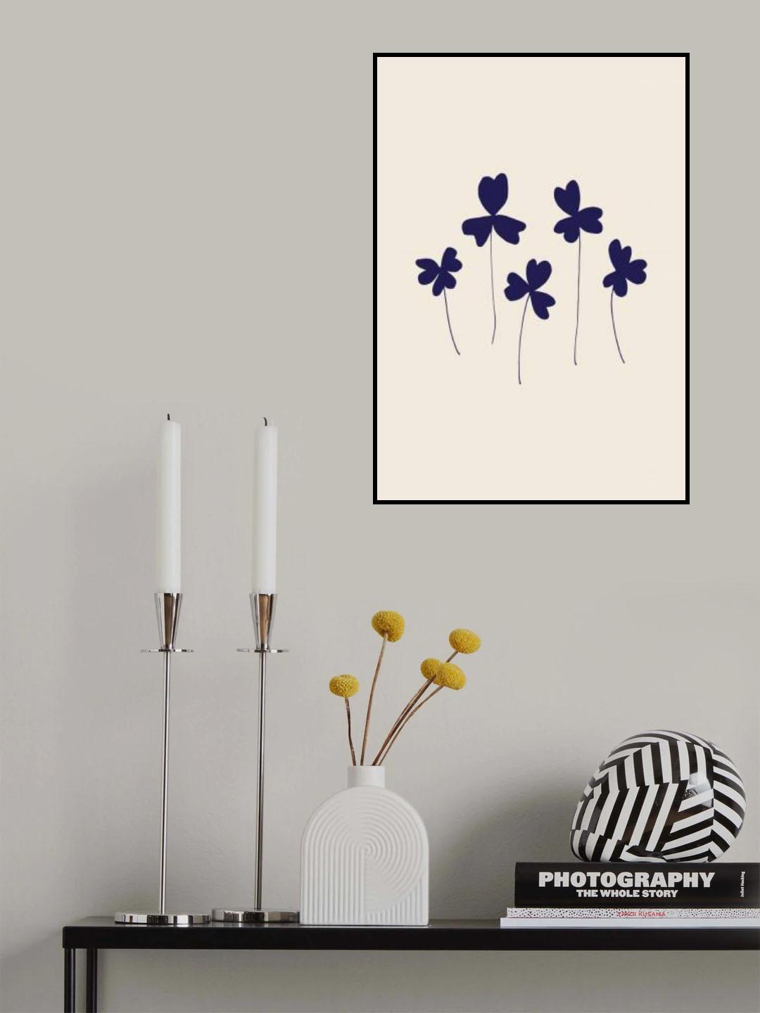 Blue Sorrel Poster och Canvastavla