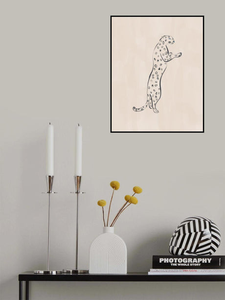 Leopard Poster och Canvastavla