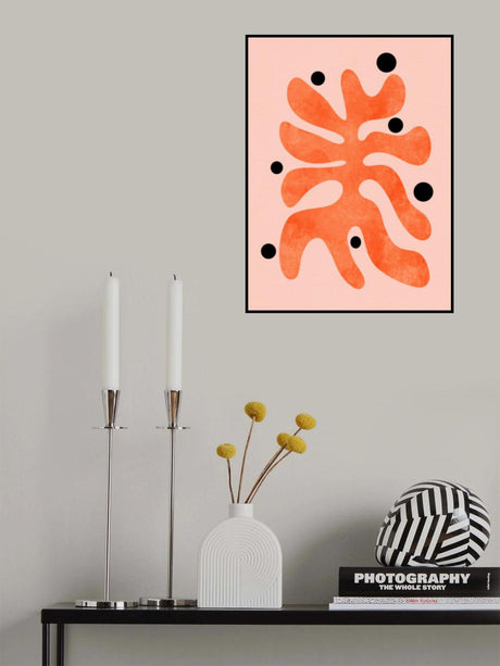 Aquarell Miro Shapes3e Kopie Poster och Canvastavla