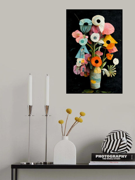 Les Fleurs Poster och Canvastavla