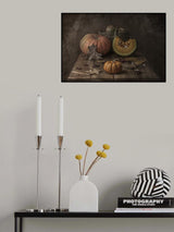 Ripe pumpkins Poster och Canvastavla