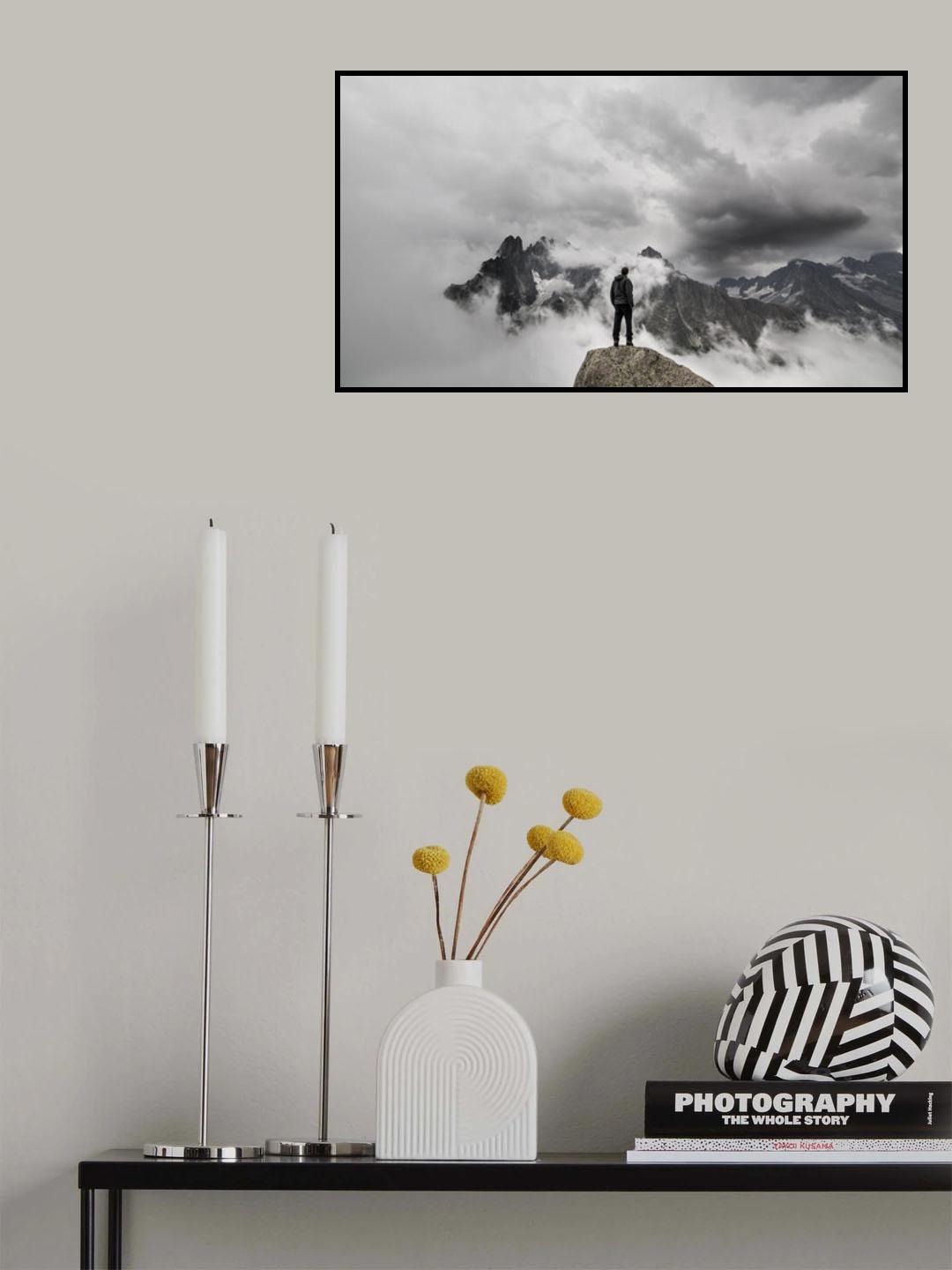 In the clouds Poster och Canvastavla