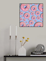 Donuts Q Poster och Canvastavla