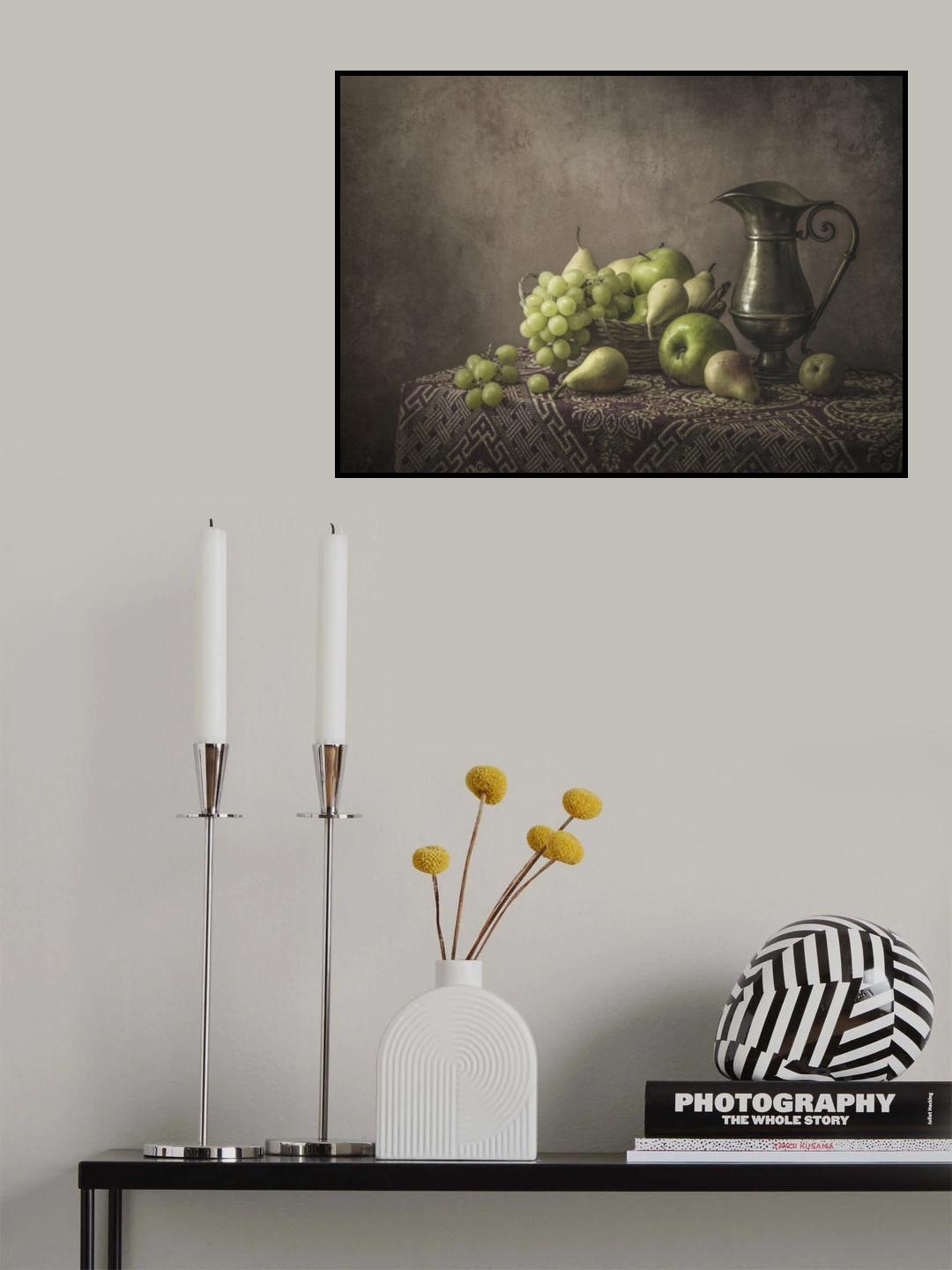 Fresh fruits in the morning light... Poster och Canvastavla