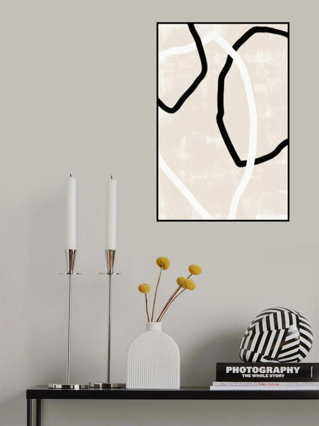 Abstracto Trio Poster och Canvastavla