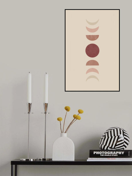 Moon Phase No.2 Poster och Canvastavla