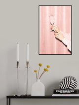 Here's To Pink 03 Poster och Canvastavla