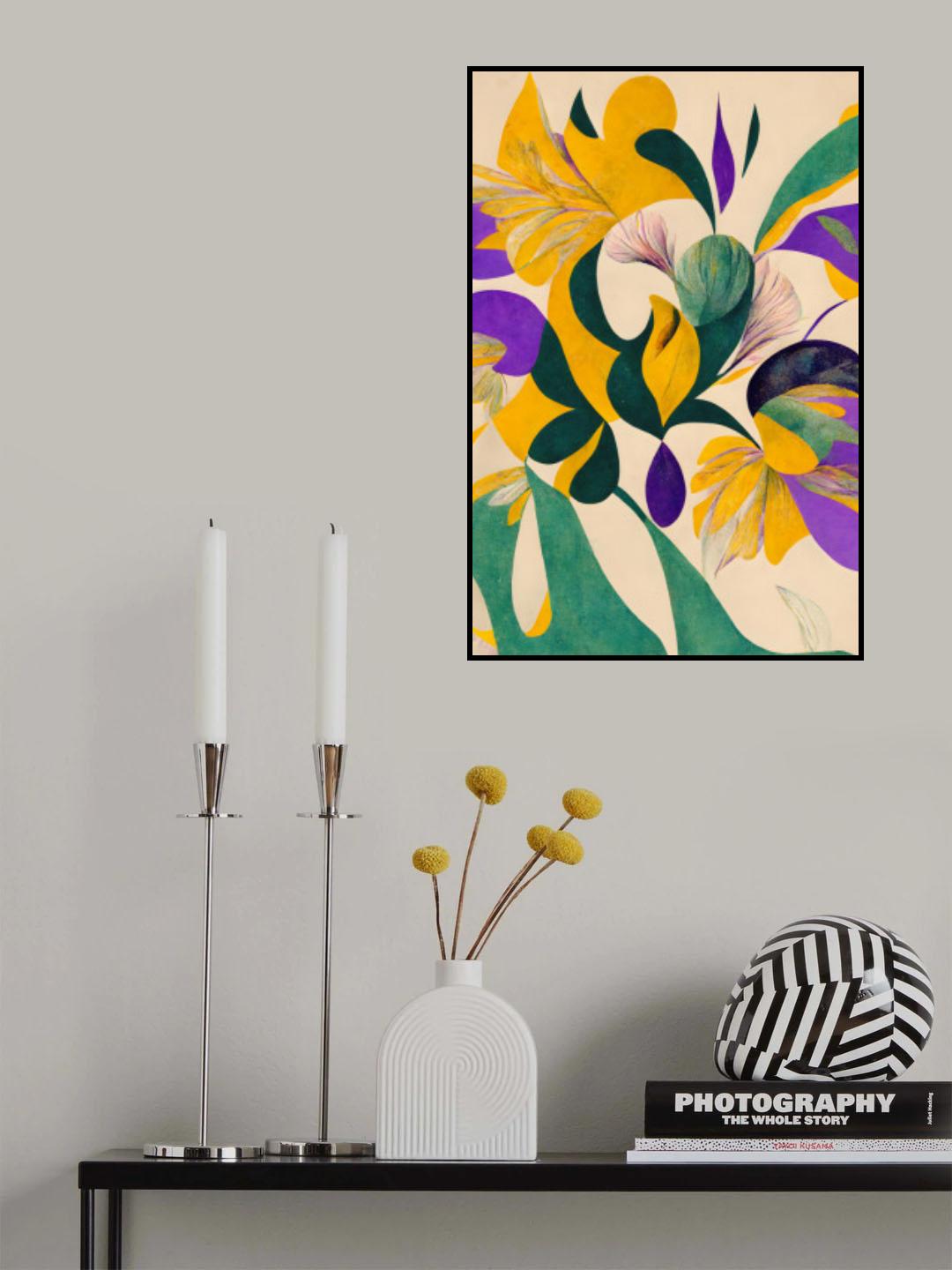 Spring flowers Poster och Canvastavla