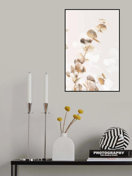 Eucalyptus Creative Gold 02 Poster och Canvastavla