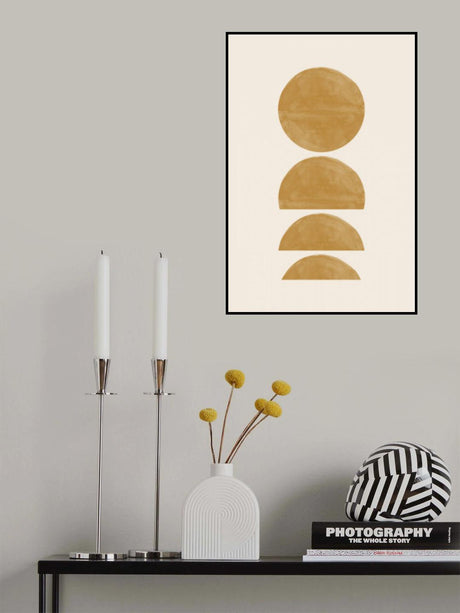 Minimalist Sunset Poster och Canvastavla