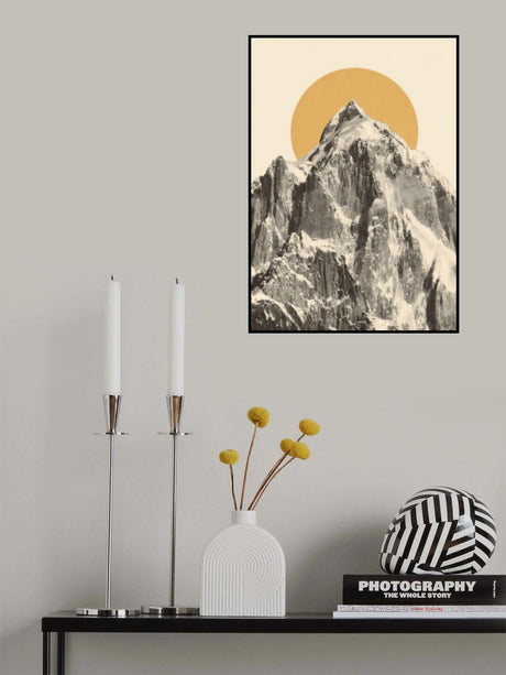 Mountainscape Poster och Canvastavla