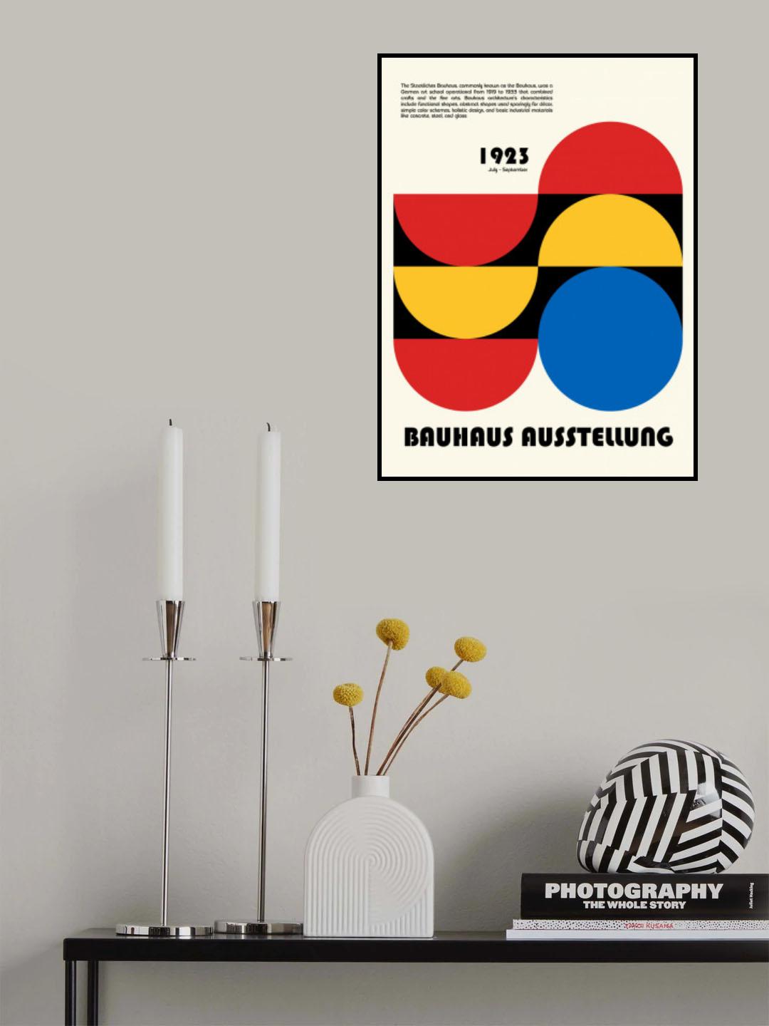 Bauhaus Ausstellung Poster och Canvastavla