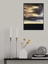 Black and Gold Poster och Canvastavla