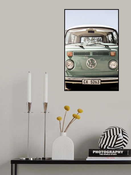 Vw Kombi Poster och Canvastavla