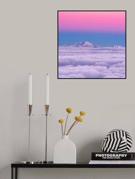 Pink in the sky Poster och Canvastavla