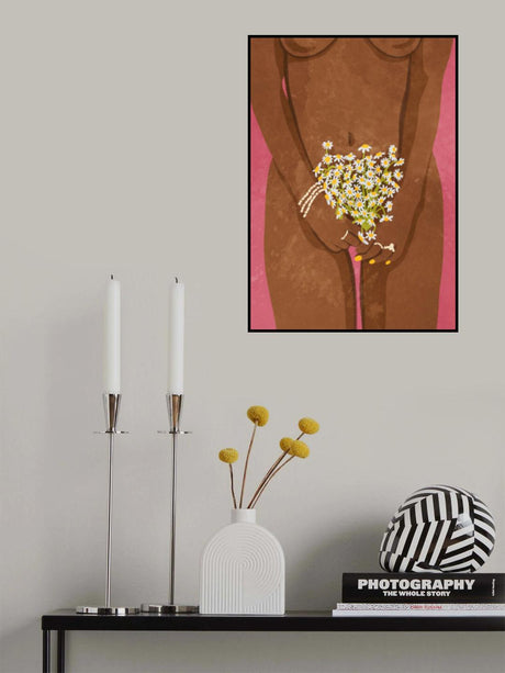 Wearing Floweers Poster och Canvastavla