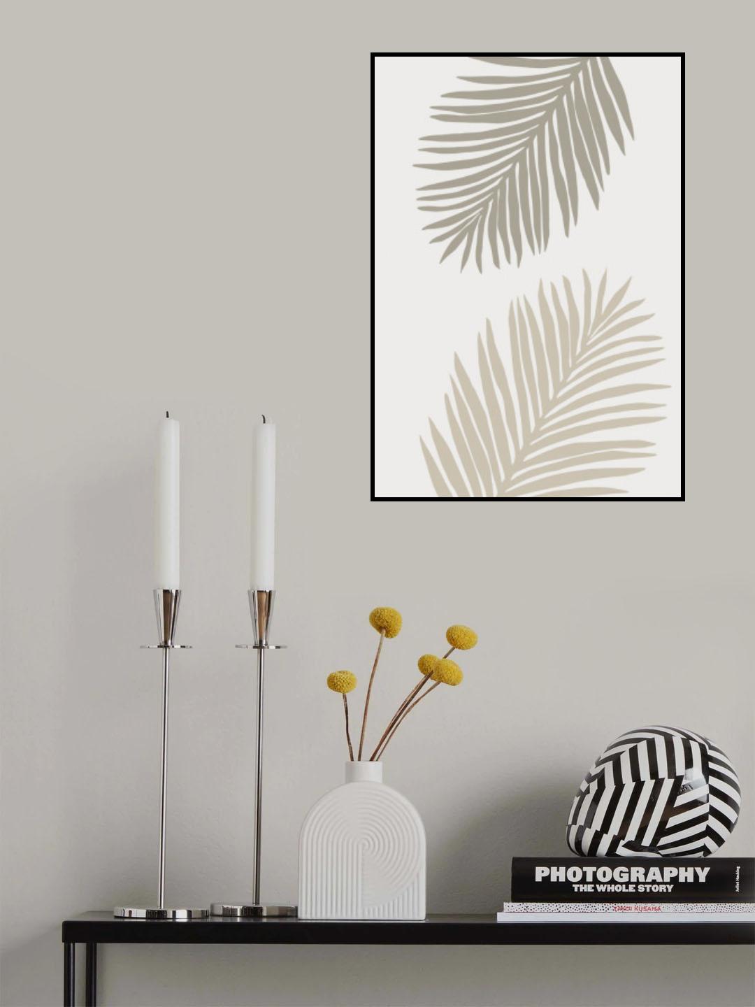 PALM LEAF 10 Poster och Canvastavla