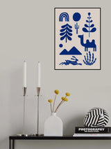 Scandinavian Ornaments Poster och Canvastavla