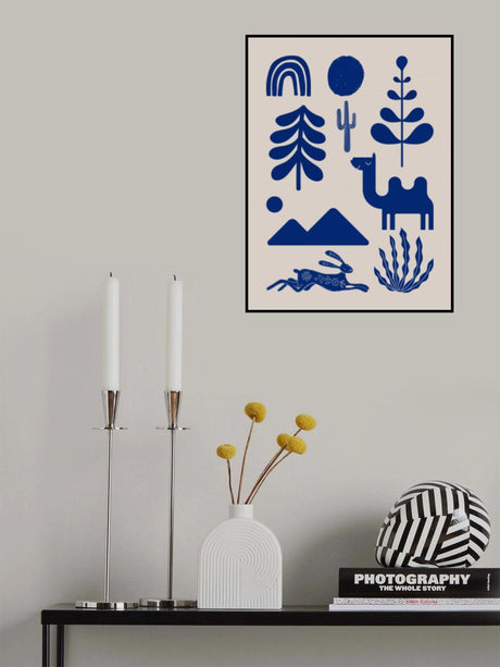 Scandinavian Ornaments Poster och Canvastavla