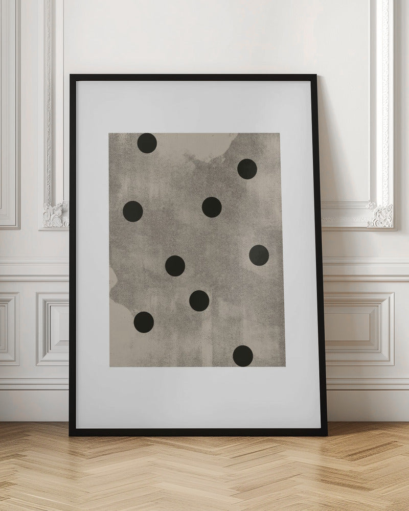 Retro Dots No.3 Poster och Canvastavla